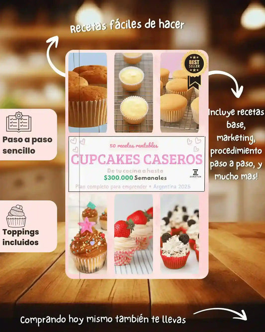 Cupcakes caseros listos para vender© | Zonatize™ - Zonatize